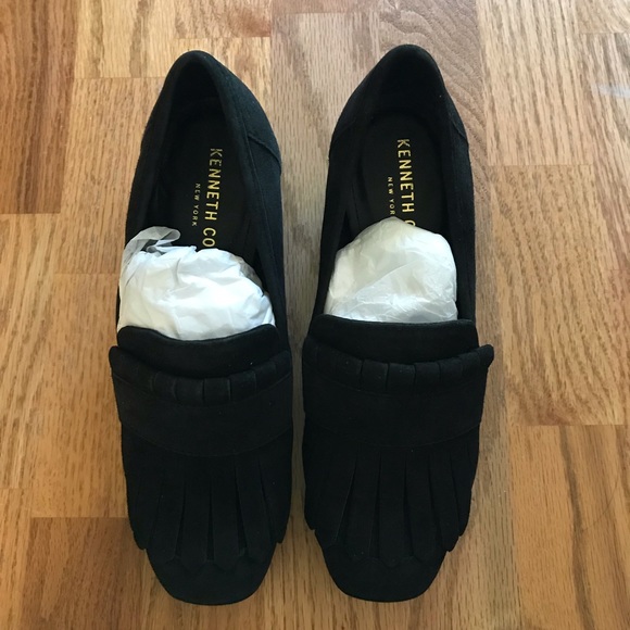 NIB Kenneth Cole Macey Black Round Toe Heels 5.5 - Picture 7 of 14